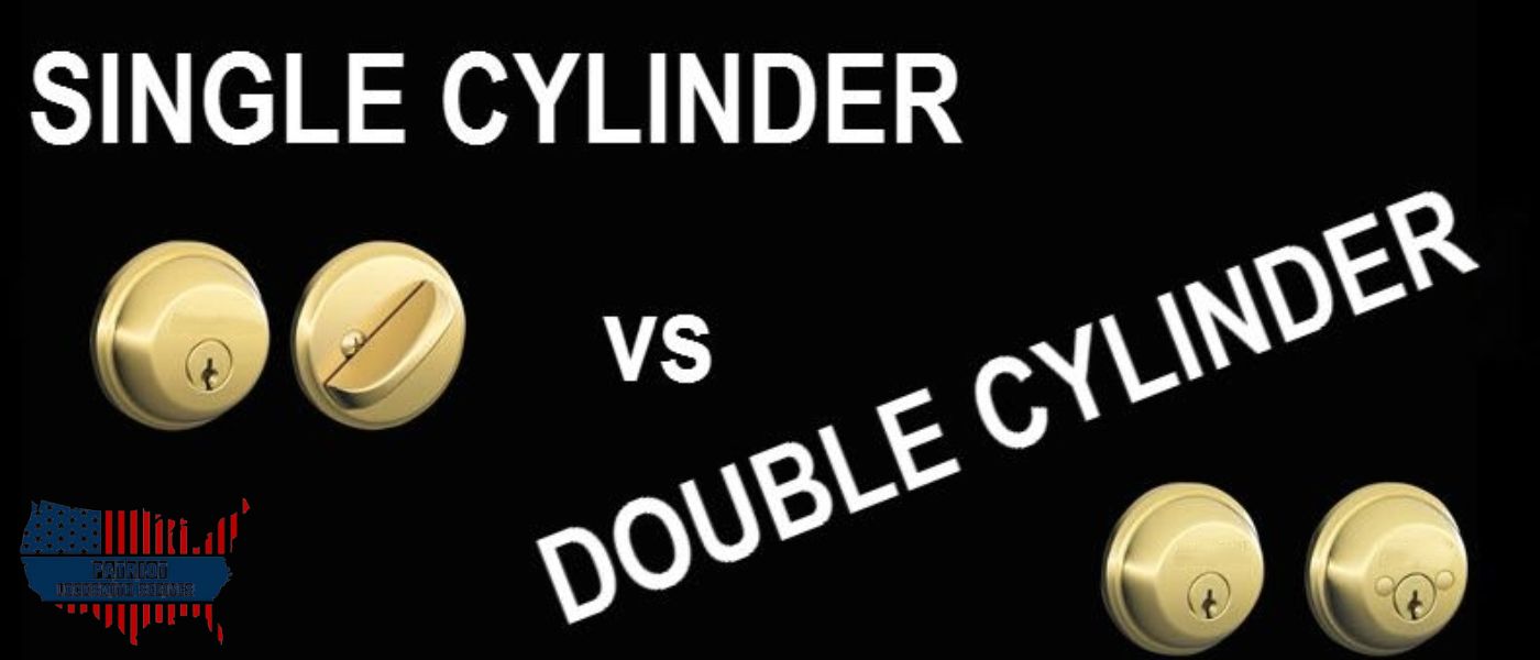 Single vs double cylinder deadbolt